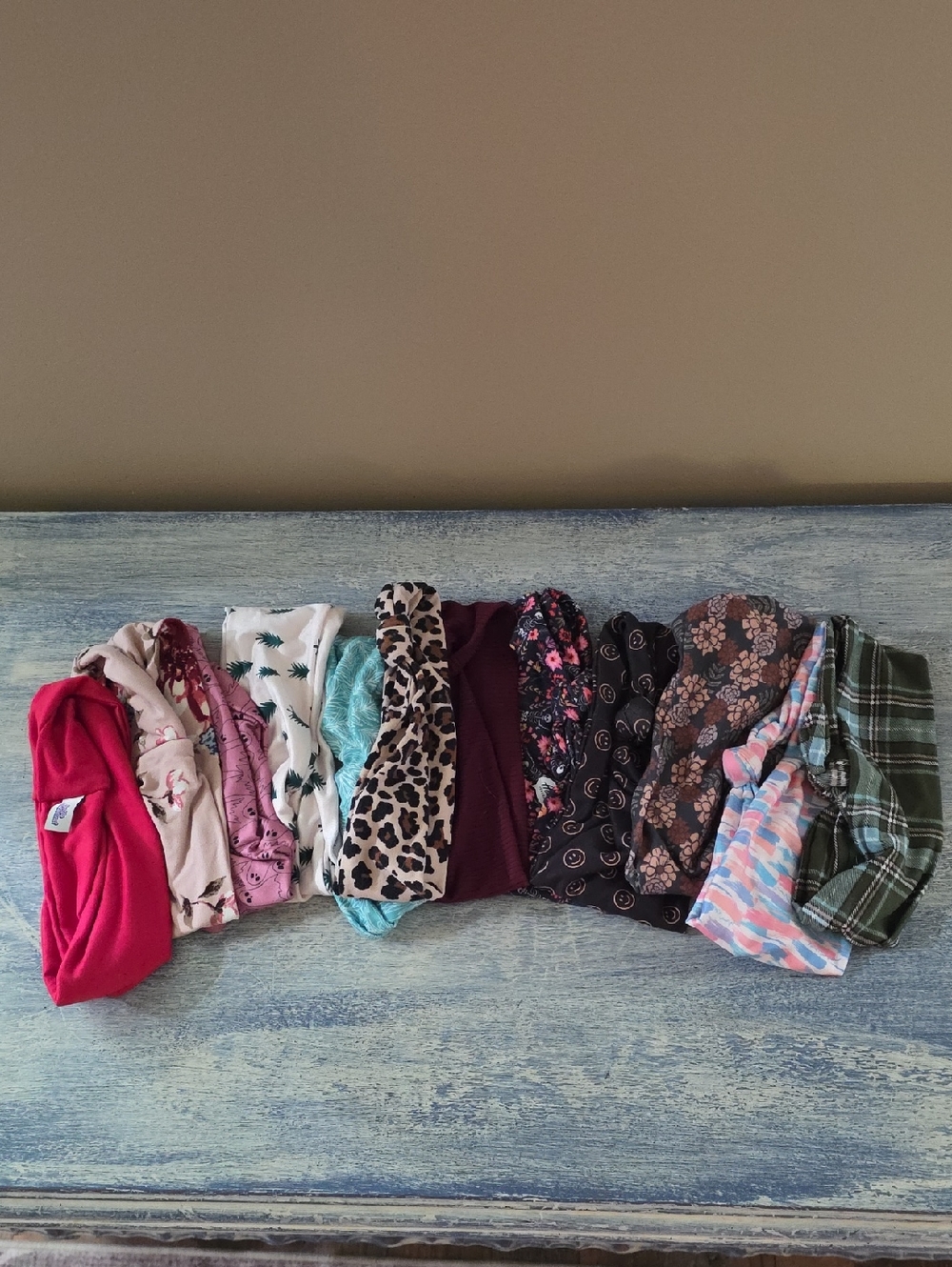 Women’s Mixed-Pattern Hair Scrunchies - Assorted Colors
